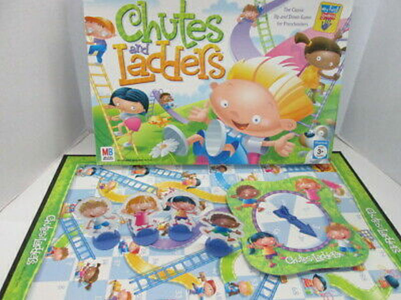 Milton Bradley Chutes & Ladders 2006  Preschoolers No reading Family game night | Finer Things Resale