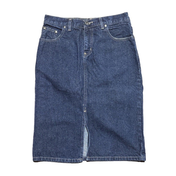 Hydraulic Jeans denim pencil skirt SIZE 5/6  VINTAGE 90'S Y2K | Finer Things Resale