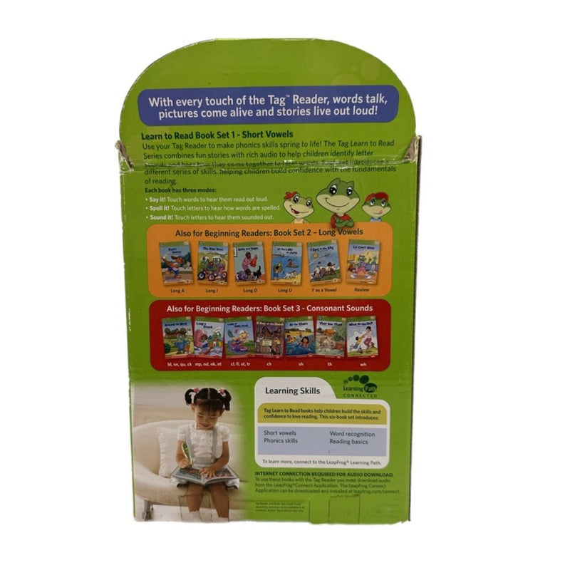 LeapFrog Leap Reader Tag Learn to Read Book Set 1 Complete set of 6 books | Finer Things Resale