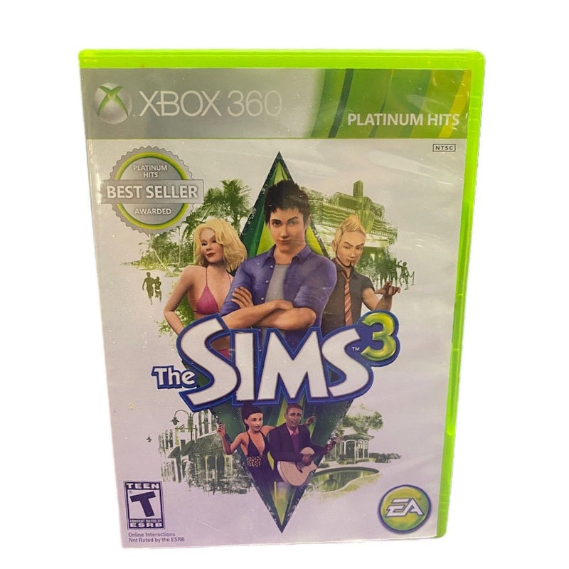 XBOX 360 Platinum Hits The Sims 3 game EA 2012 | Finer Things Resale