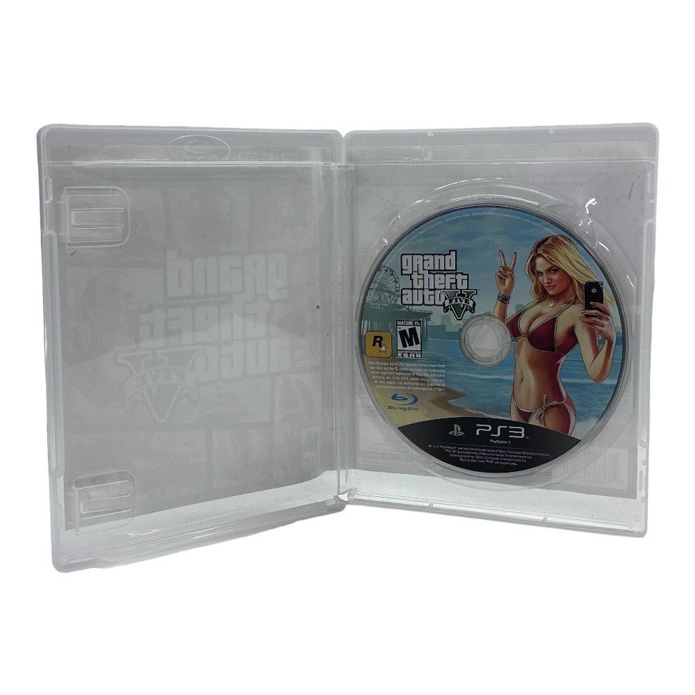 Grand Theft Auto V Five Playstation 3 PS3 game GTA 2013 Rated M 17+ | Finer Things Resale