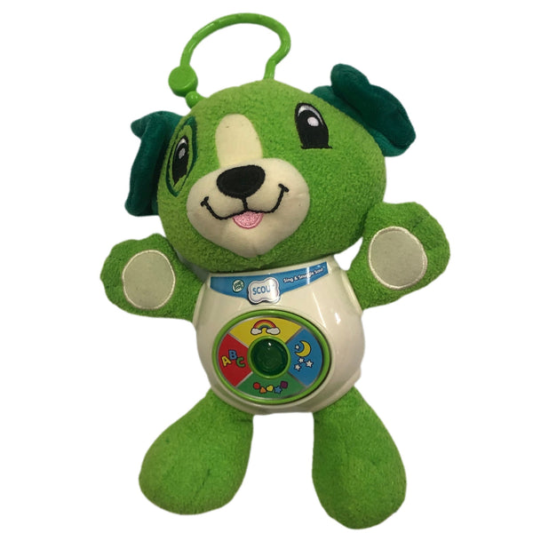 LeapFrog Sing & Snuggle Scout interactive learning toy | Finer Things Resale