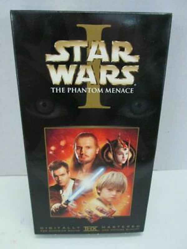 Star Wars I The Phantom Menace VHS
