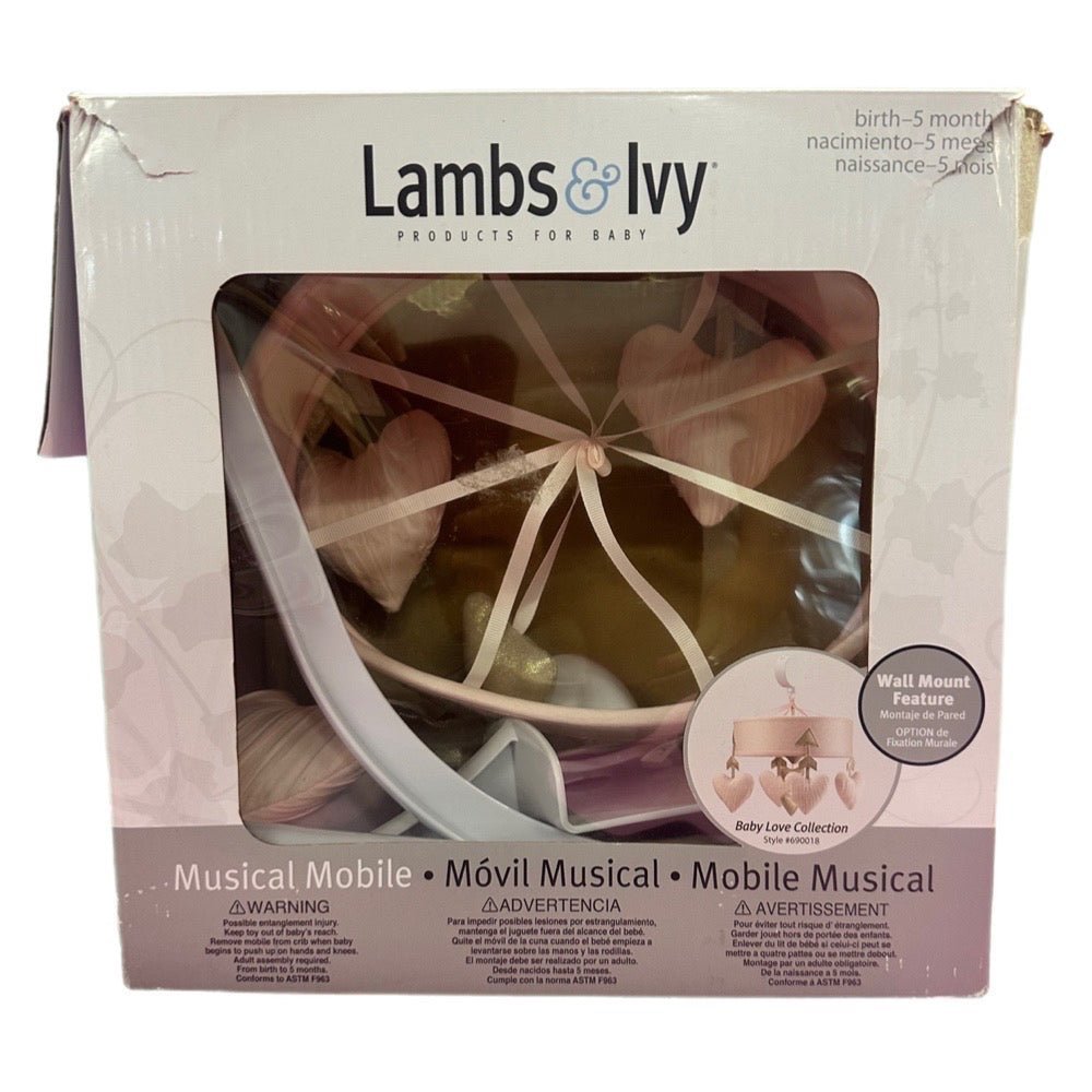 Lambs & Ivy Baby Love Collection Musical Mobile | Finer Things Resale