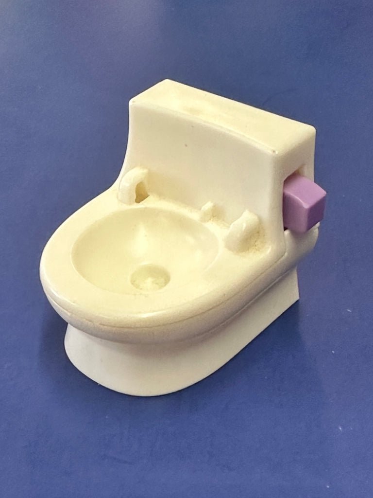 Fisher Price Loving Family Dream Dollhouse Grand Mansion REPLACEMENT toilet | Finer Things Resale