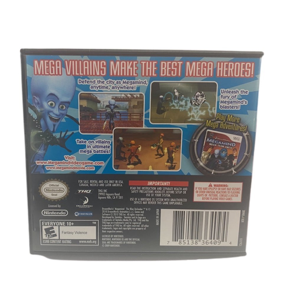 Nintendo DS Dreamworks Megamind The Blue Defender | Finer Things Resale