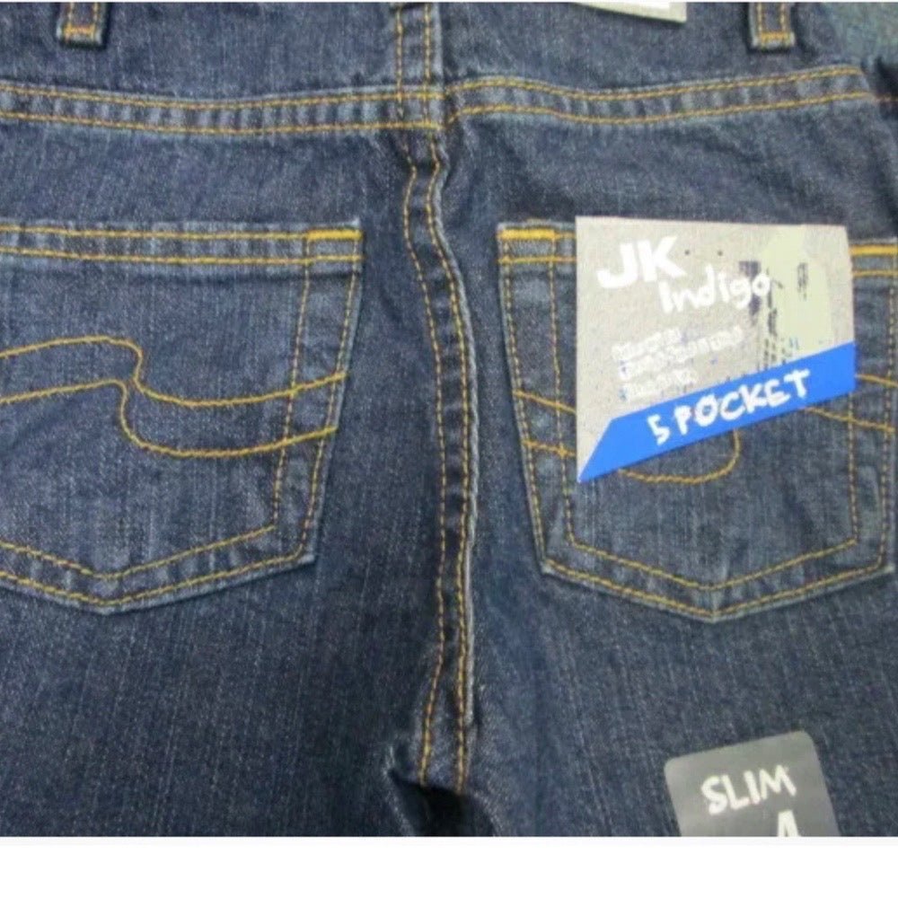 J Khaki Indigo 5 pocket relaxed fit jeans SIZE 4 S NEW! | Finer Things Resale