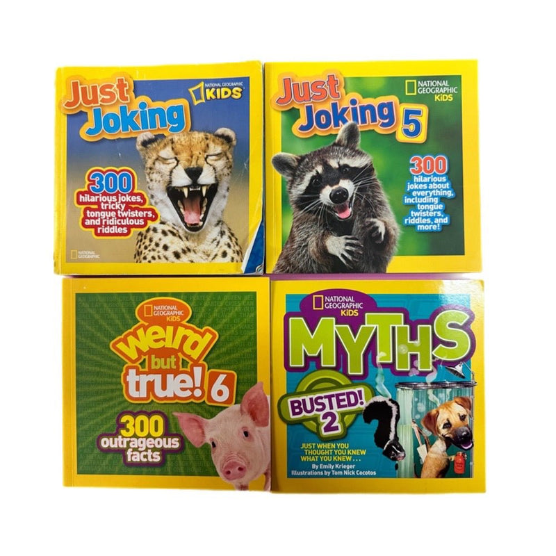National Geographic Kids 9pc lot Science Facts Myths | Finer Things Resale