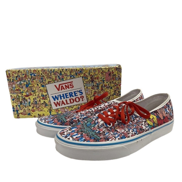 Vans Authentic buying Where's Waldo Sneaker Sz8