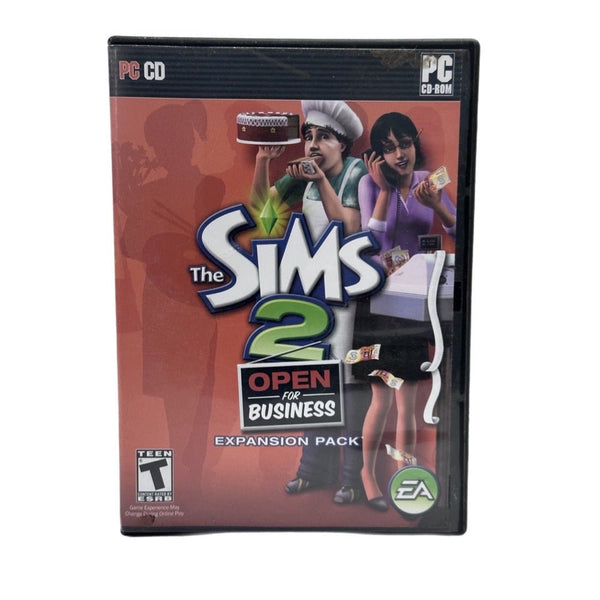 The Sims 2 Open for Business Expansion Pack PC game Rate T 2006 | Finer Things Resale