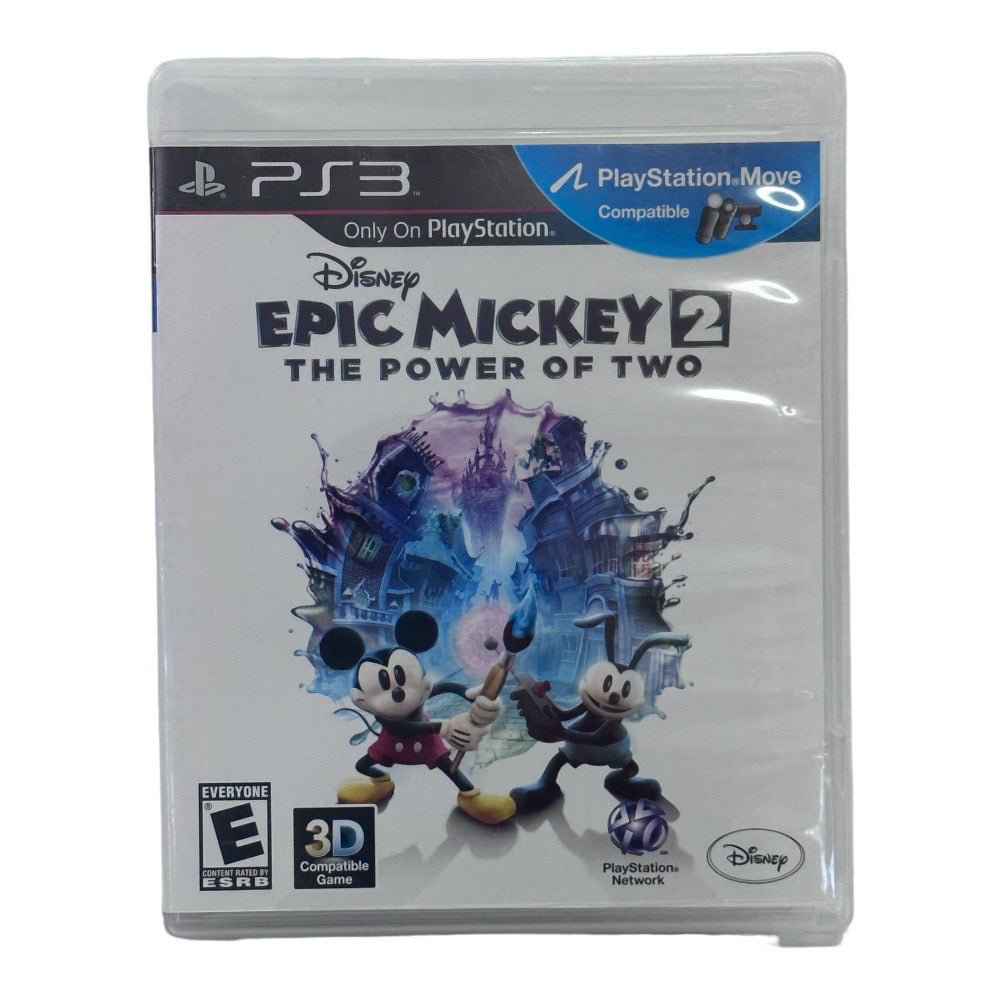 Disney Epic Mickey 2 The Power of Two game Playstation 3 PS3 2012 Rated E | Finer Things Resale