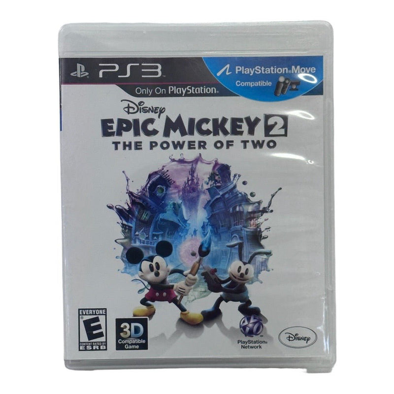 Disney Epic Mickey 2 The Power of Two game Playstation 3 PS3 2012 Rated E | Finer Things Resale