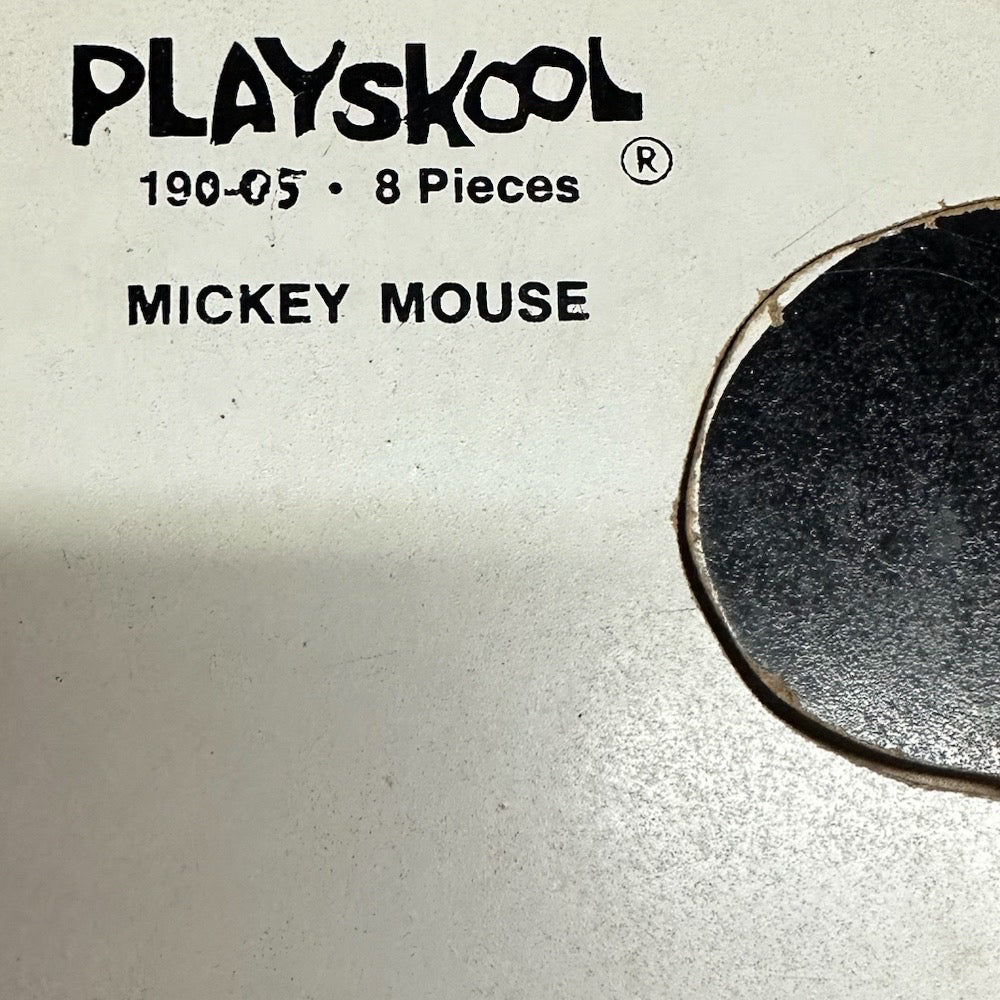 Playskool Disney Mickey Mouse wooden puzzle 8 pieces 190-05 VINTAGE! | Finer Things Resale