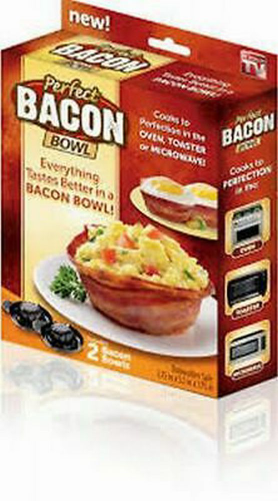 Perfect Bacon Bowl AS SEEN ON TV BRAND NEW SET OF 2 | Finer Things Resale