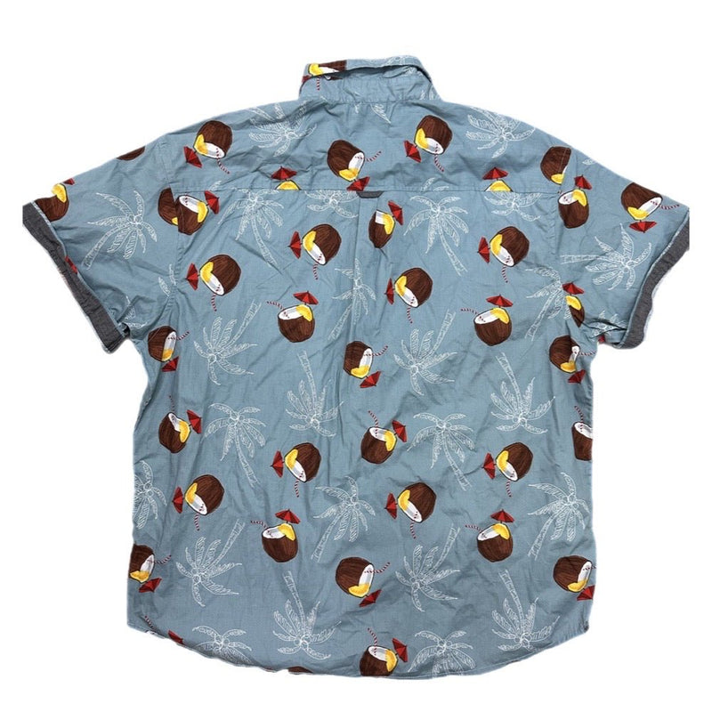 Free Planet Hawaiian Coconut print short sleeve shirt SIZE 3X NWOT | Finer Things Resale