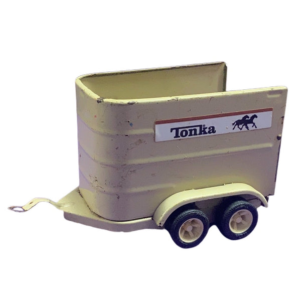 Tonka Horse Trailer 1970's pressed steel Farm Stables 52620 | Finer Things Resale