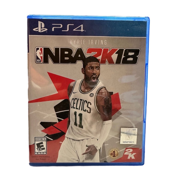 Sony Playstation 4 PS4 NBA2K18 NBA  Basketball video game Kyrie Irving Celtics | Finer Things Resale