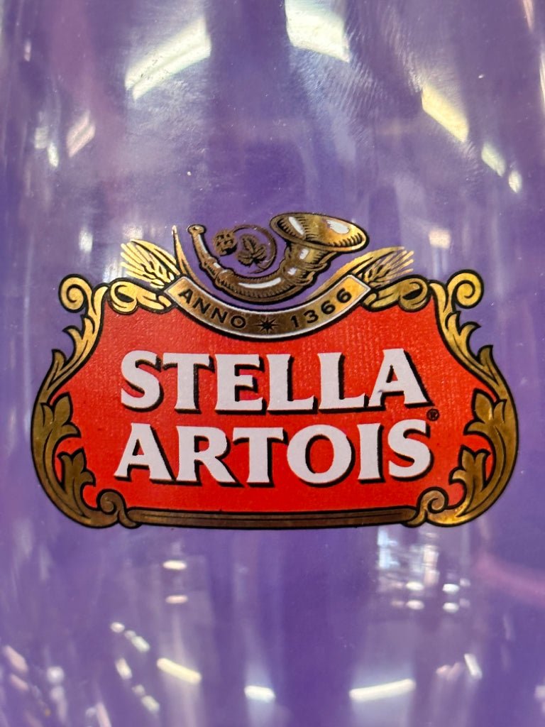 Stella Artois Belgium Beer Glass Half Pint Pub Barware Limited Edition | Finer Things Resale