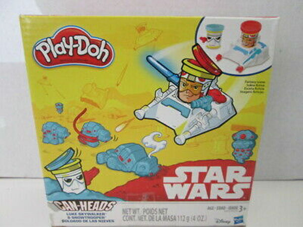 Play-Doh Star Wars Can-Heads Luke Skywalker & Snow Trooper BRAND NEW! | Finer Things Resale
