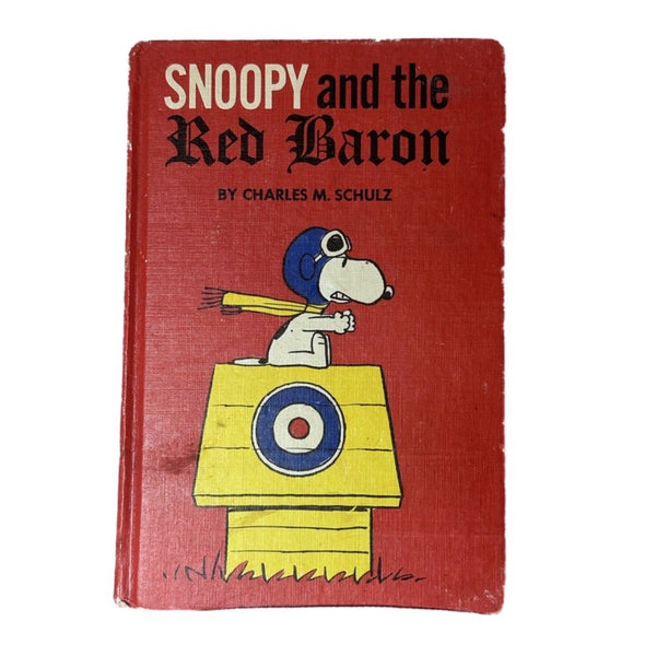 Snoopy and the Red Baron by Charles M. Schulz HARDBACK First Edition 1966 | Finer Things Resale