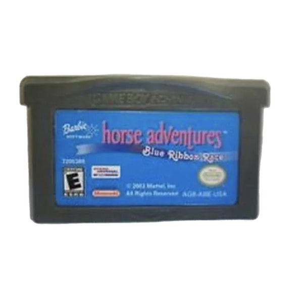 Nintendo Gameboy Advance Barbie Horse Adventures Blue Ribbon Race game 2003 | Finer Things Resale