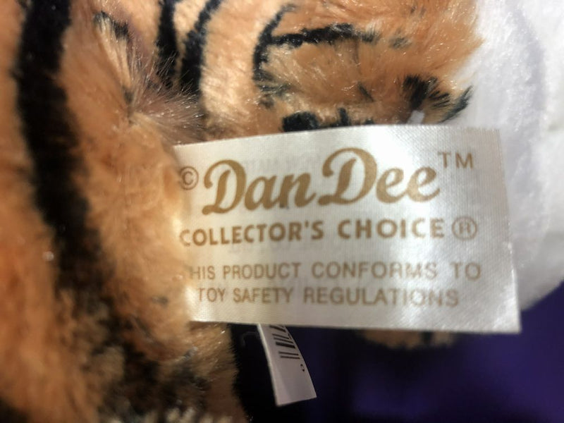 Dan Dee Collector's Choice 20" Biker Wild Thing plush stuffed animal tiger | Finer Things Resale