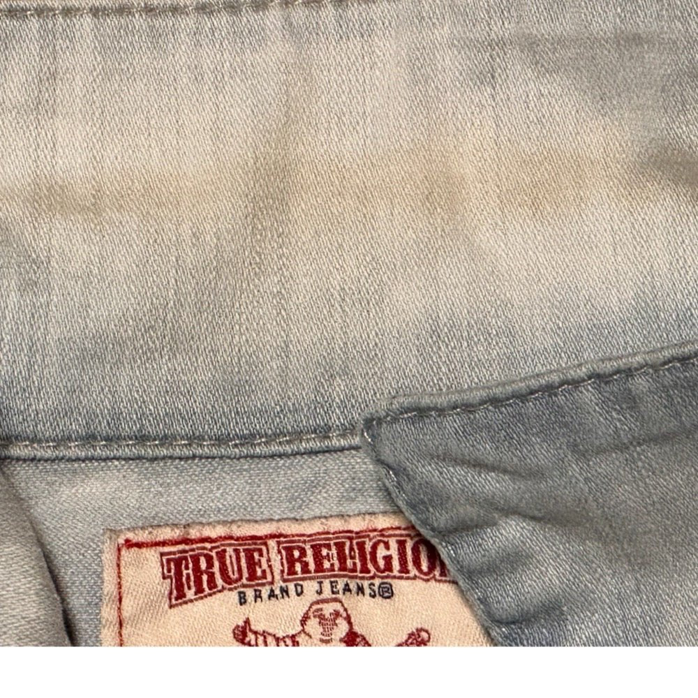 True Religion vintage retro denim jacket SIZE SMALL | Finer Things Resale