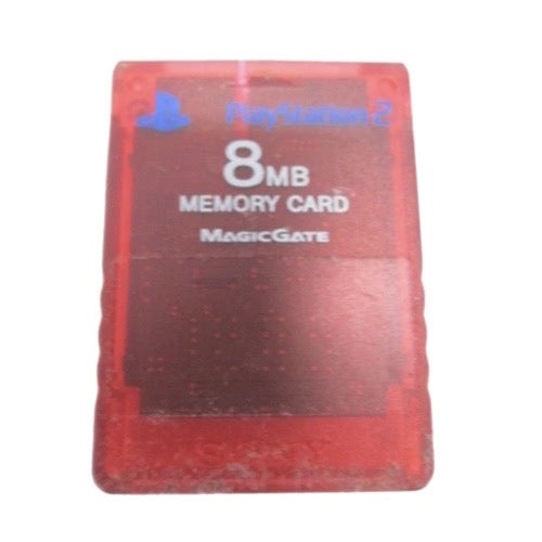 Sony Playstation 2 PS2 8MB MagicGate Memory Card RED | Finer Things Resale