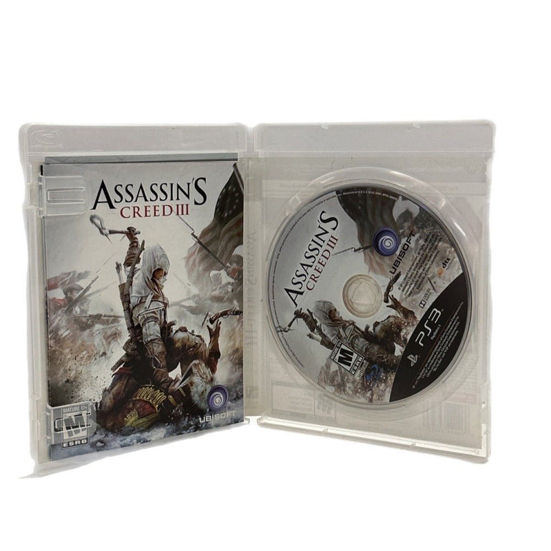 Assassin's Creed III Sony Playstation 3 PS3 game Rated M 17+ 2009 | Finer Things Resale