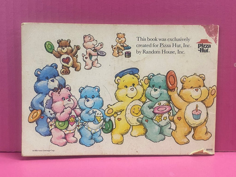 Care Bears Caring and SHaring Sticker Book Vintage 1984 Pizza Hut | Finer Things Resale