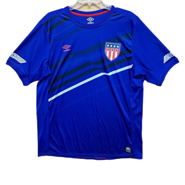 Umbro USA Soccer Jersey short sleeve shirt top SIZE XLARGE | Finer Things Resale