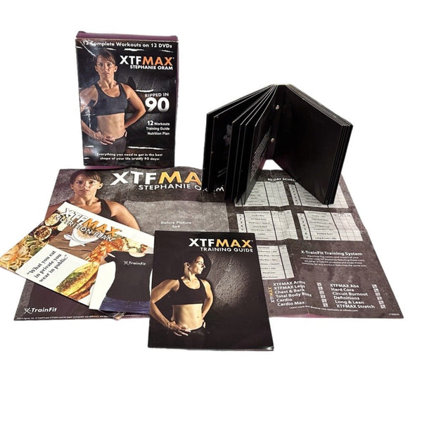XTFMax Ripped in 90 Day Fitness Exercise Workout DVD Stephanie