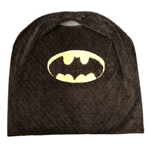 Batman Super Hero cape CHILD SIZE minky fabric | Finer Things Resale
