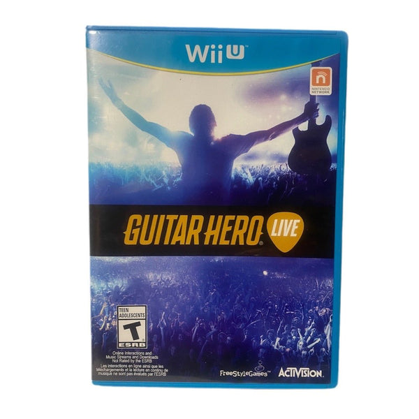 Nintendo Wii U Guitar Hero Live 2015 Game only | Finer Things Resale