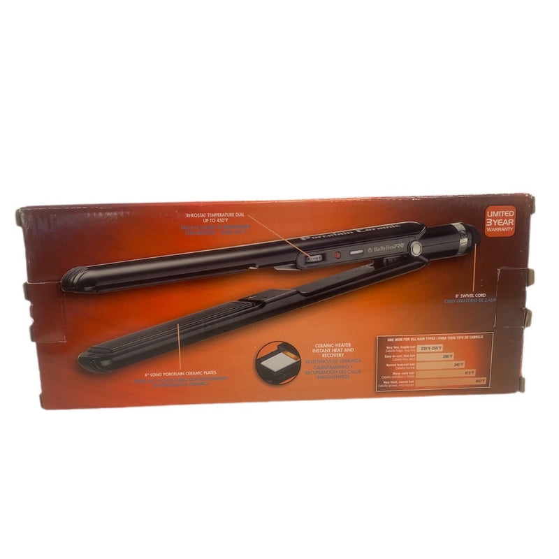 BaByliss Pro Professional 1" Porcelain Ceramic Straightening Iron | Finer Things Resale