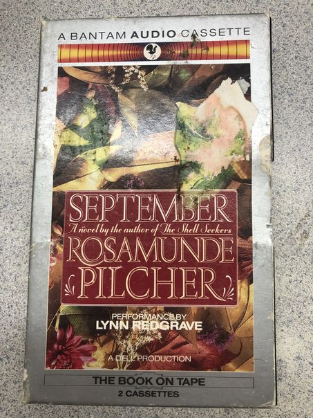 September by Rosamunde Pilcher abridged audio cassette | Finer Things Resale