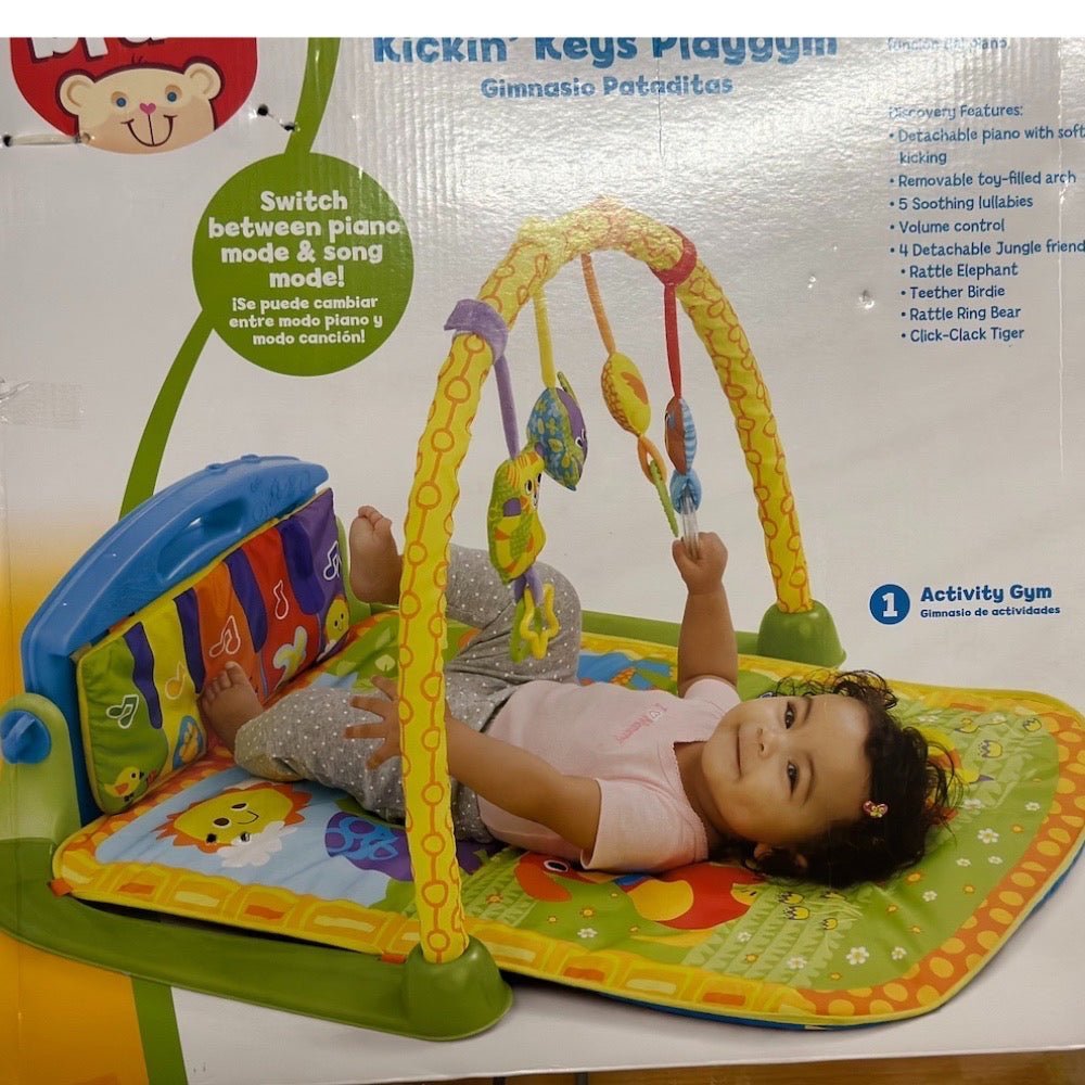 bruin kickin' keys playgym play mat replacement mat finer things resale - 3