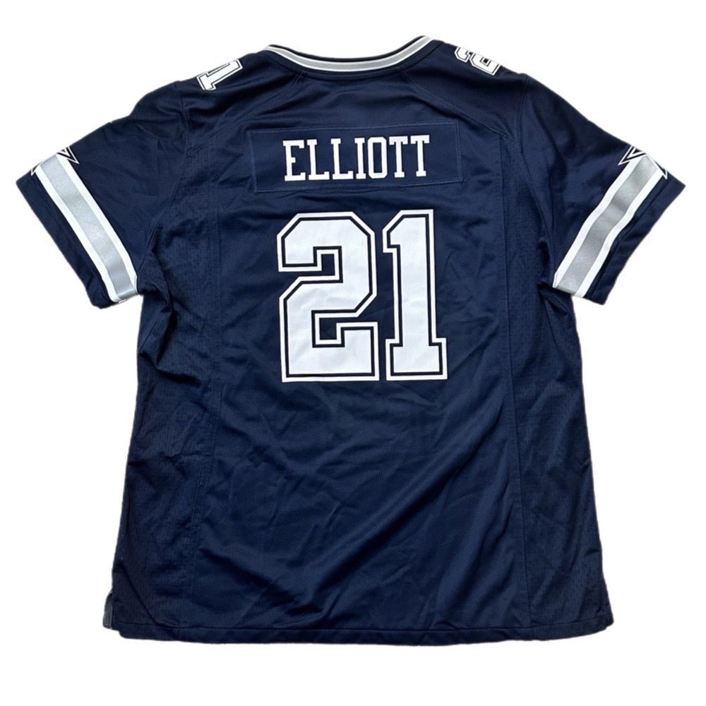 Nike NFL Dallas Cowboys Ezekiel Elliot #21 football jersey shirt YOUTH XXL | Finer Things Resale