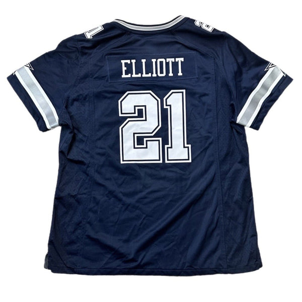 Nike NFL Dallas Cowboys Ezekiel Elliot #21 football jersey shirt YOUTH XXL | Finer Things Resale