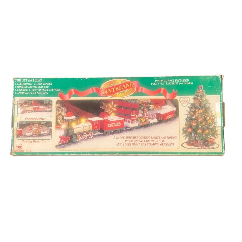 New Bright Logger Bears SantaLand Express Train REPLACEMENT caboose car VINTAGE | Finer Things Resale