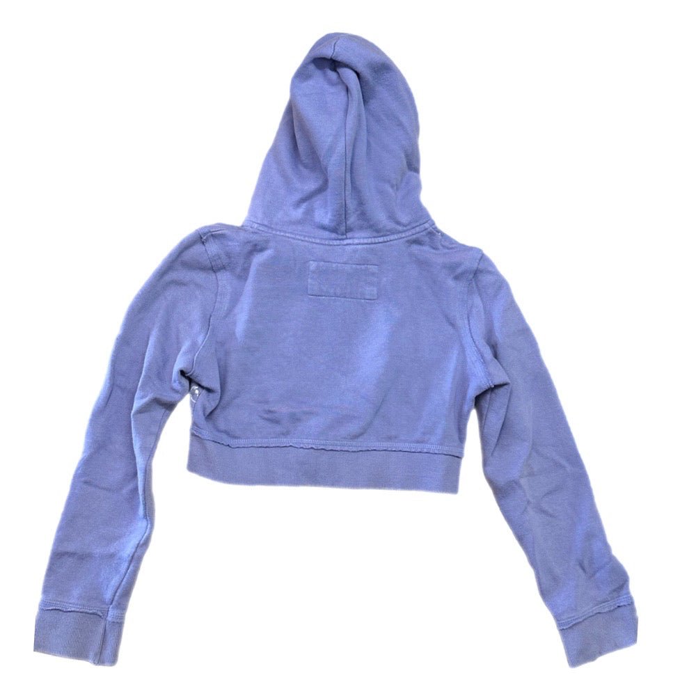 Limited Too hooded crop fleece jacket SIZE 12 VINTAGE 1990's | Finer Things Resale