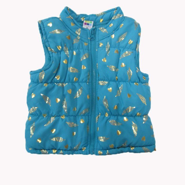 Healthtex print puffer vest SIZE 3T | Finer Things Resale