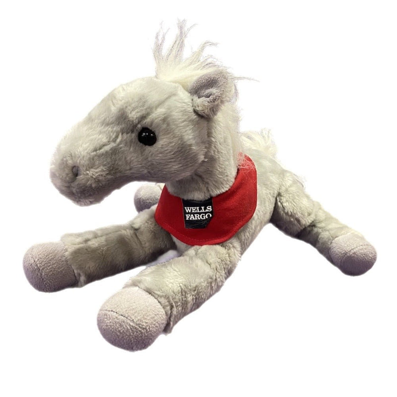 Wells Fargo Legendary Pony Shamrock Horse plush stuffed animal 2013 | Finer Things Resale