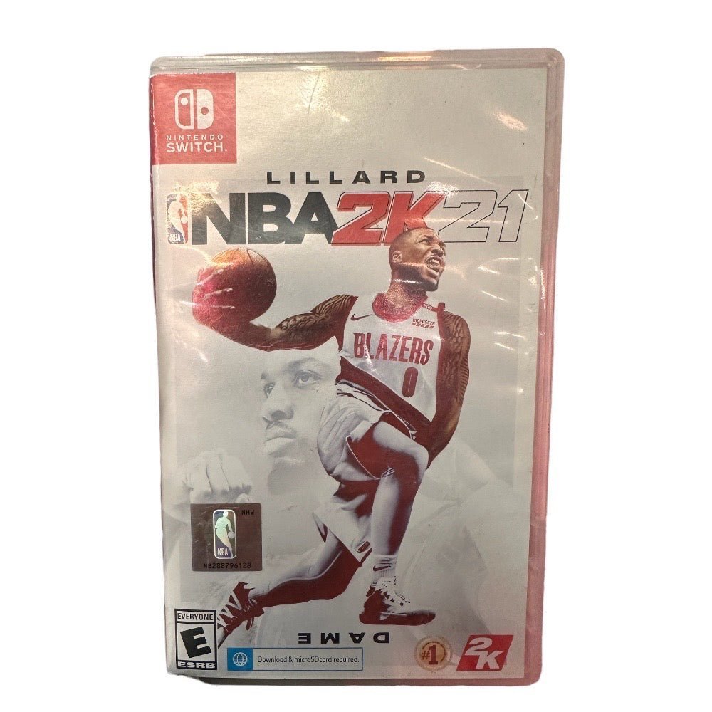 NBA 2K 21 Nintendo Switch basketball game Damian Lillard Blazers | Finer Things Resale