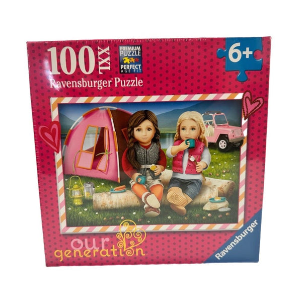 Ravensburger Our Generation Camping 100pc XXL Jigsaw  Puzzle BRAND NEW! | Finer Things Resale