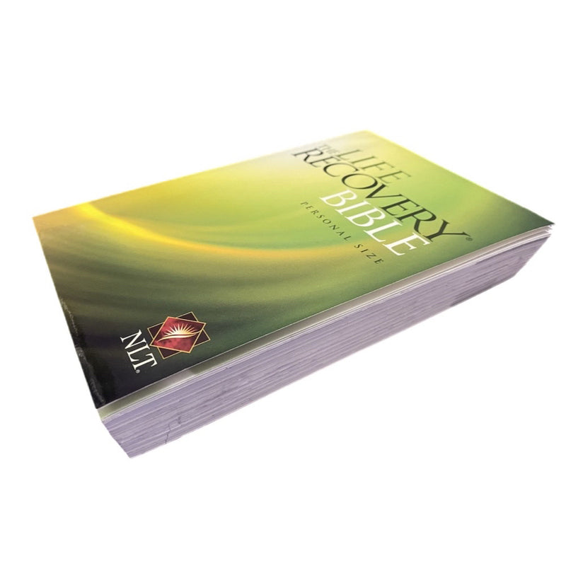 The Life Recovery Bible Personal Size NVT New Living Translation Paperback | Finer Things Resale