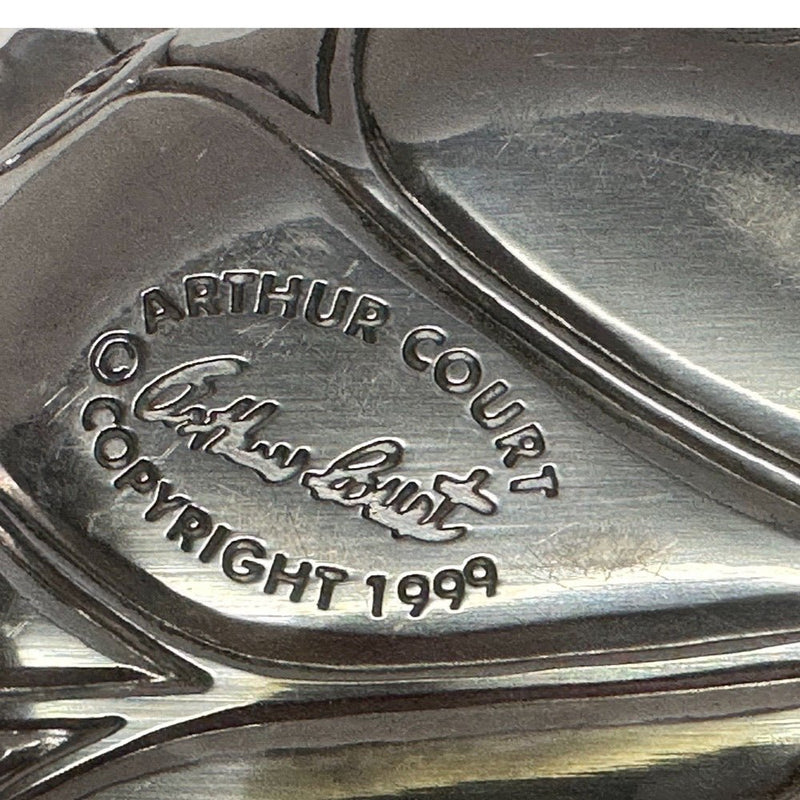 Arthur Court Grape Bowl 7" Aluminum Hollowware 1999  VINTAGE! | Finer Things Resale
