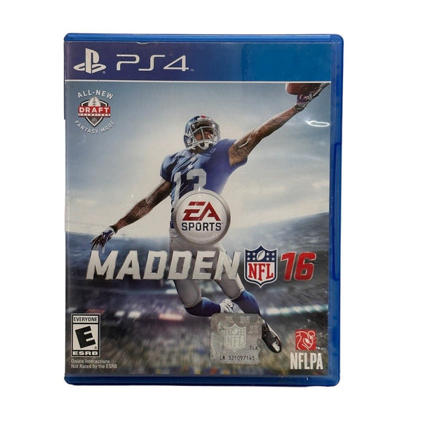 Madden NFL 16 Football Playstation 4 PS4 game Rated E | Finer Things Resale