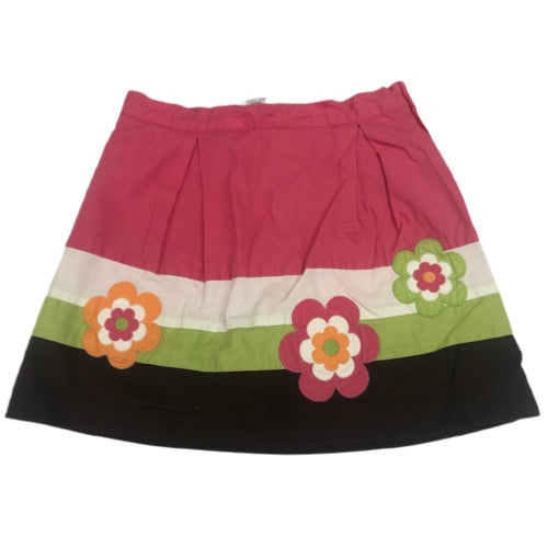Gymboree Growing Flowers Colorblock skirt SIZE 7 | Finer Things Resale