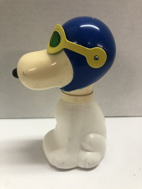 Vintage 1969 Avon Snoopy Flying Ace 4oz Bubble Bath Bottle | Finer Things Resale